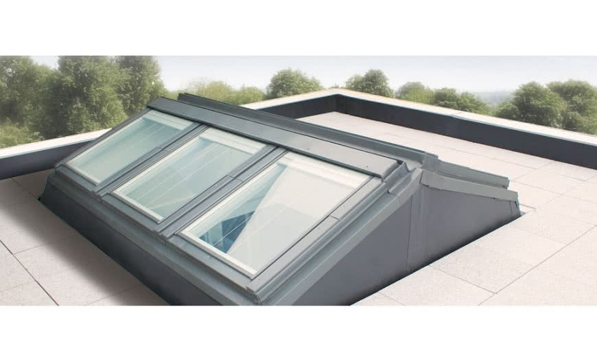 Apex - system płaski dach od Keylite 