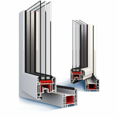 Okna z PVC Ideal 4000