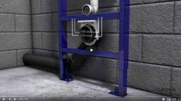 GROHE - montaż stelaża Rapid SL 