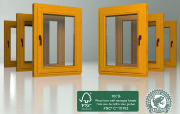 Stolarka drewniana w ofercie DAKO z certyfikatem FSC®