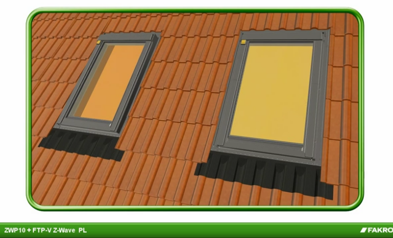 Instrukcja montażu okna dachowego - obrotowego