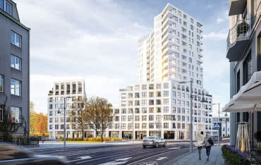 Inwestycja Portova w Gdyni z Schöck Tronsole i Schöck Elodur na klatkach schodowych