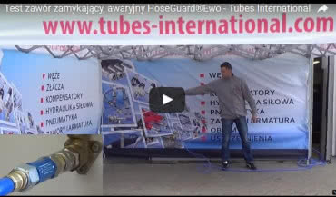 Zawór zamykający, awaryjny HOSEGUARD® - skuteczna ochrona ludzi i urządzeń
