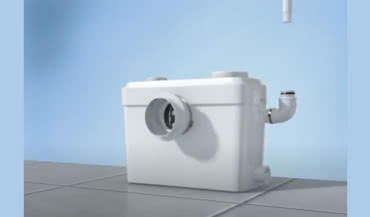 Test pompy WC SANIBO 5