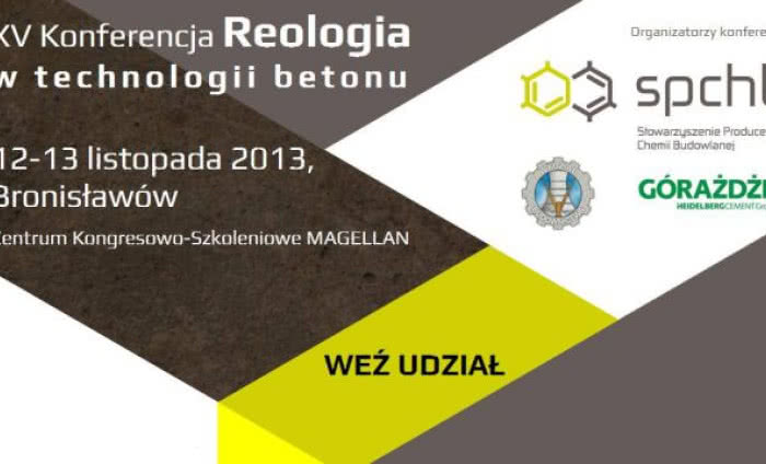 "Reologia w Technologii Betonu" - Konferencja