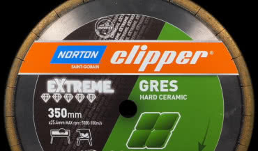 Tarcze diamentowe Norton Clipper Extreme Gres: do cięcia twardych i grubych płytek