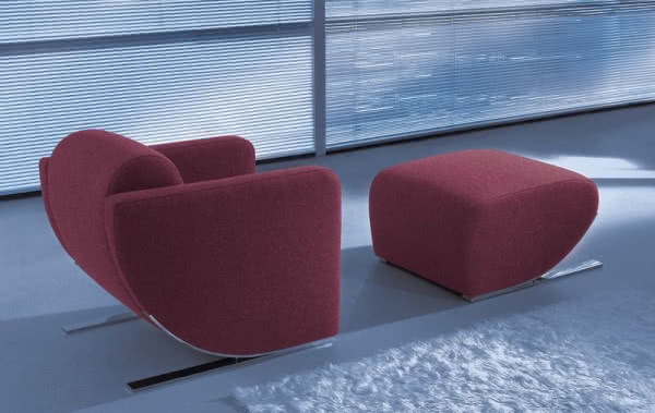 Fotel i podnóżek Fado