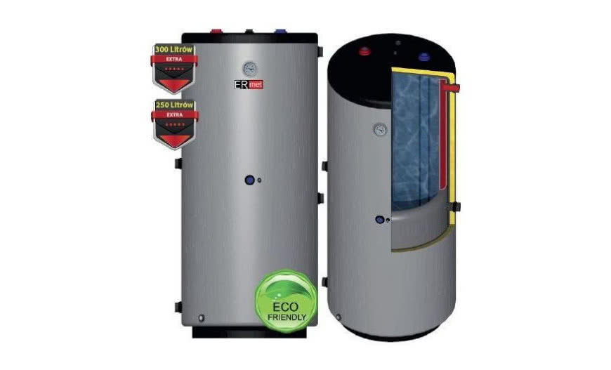 Dwupłaszczowy biwalentny wymiennik GREEN LINE PLUS