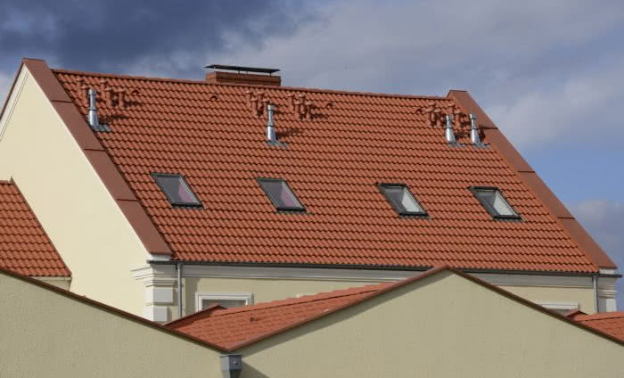 Zalety dachówek cementowych