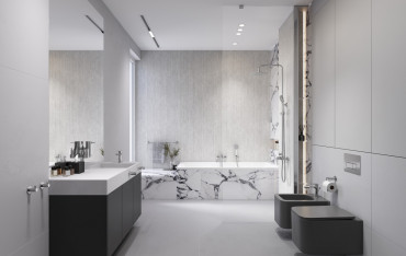 Minimalistyczne baterie łazienkowe: płaskie wylewki, smukłe linie i wygoda użytkowania