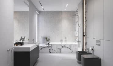 Minimalistyczne baterie łazienkowe: płaskie wylewki, smukłe linie i wygoda użytkowania