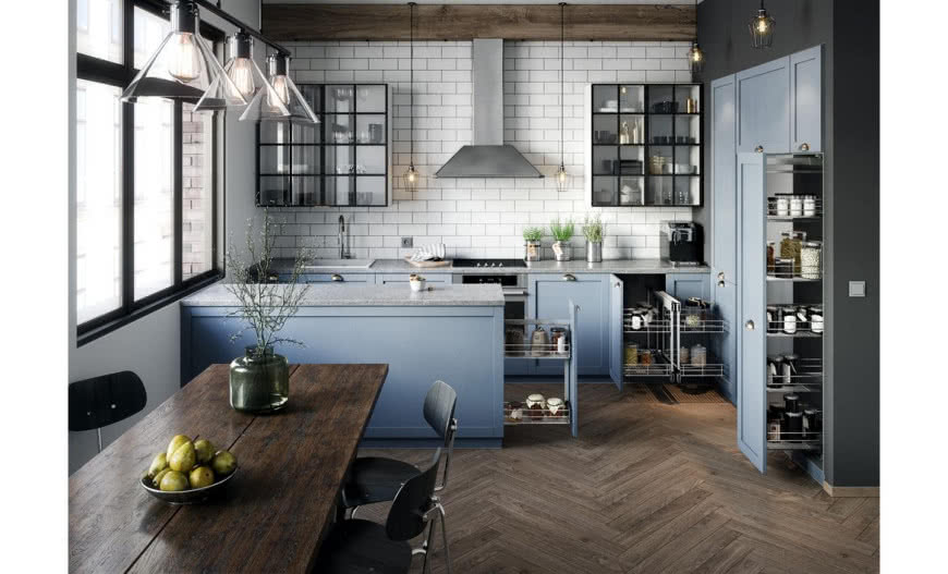 Jak dobrać wyposażenie do szafki rogowej? 