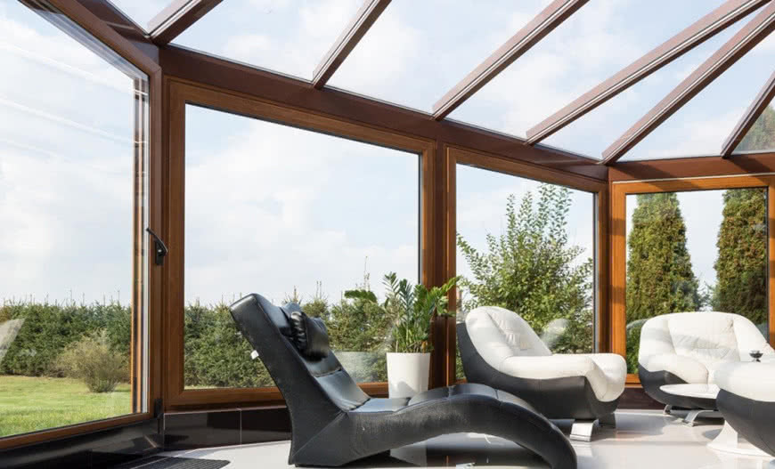 Ogród zimowy - zielona oaza spokoju