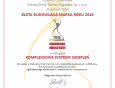 Złoto dla lidera - Budowlana Marka Roku 2016 dla Termo Organiki