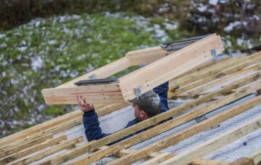 O usytuowaniu okien na dachu