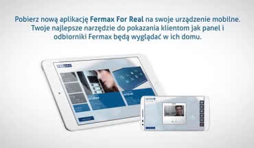 FERMAX FOR REAL - Nowa APLIKACJA. Z RZECZYWISTOŚCIĄ ROZSZERZONĄ