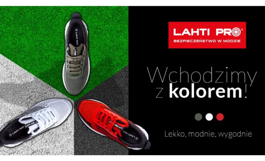 Przewiewne buty do pracy marki LAHTI PRO