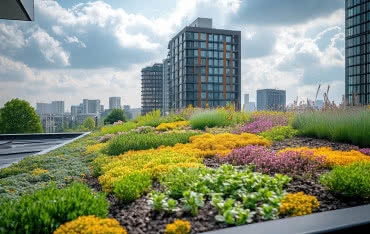 Skuteczny drenaż dachu płaskiego: dlaczego płyty odsączające są niezbędne?