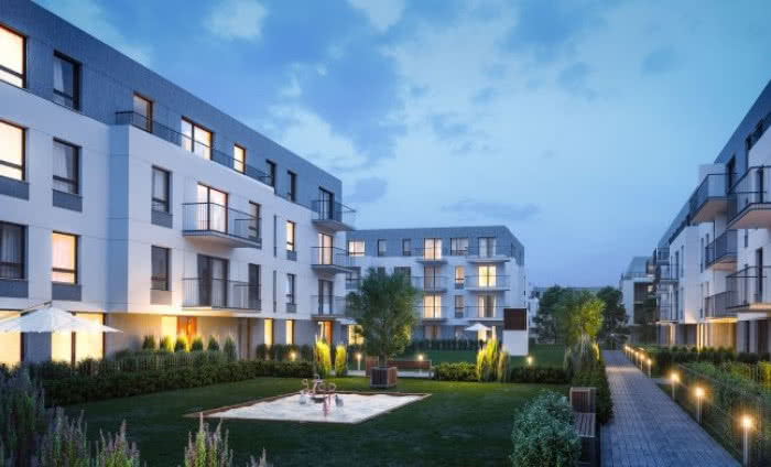 Osiedle Poloneza z wykorzystaniem łączników Schöck Isokorb