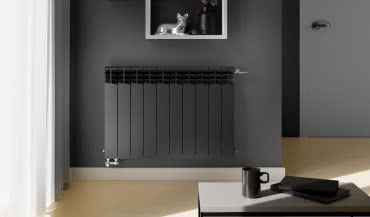 Czarne grzejniki - idealne do industrialnych i nowoczesnych wnętrz