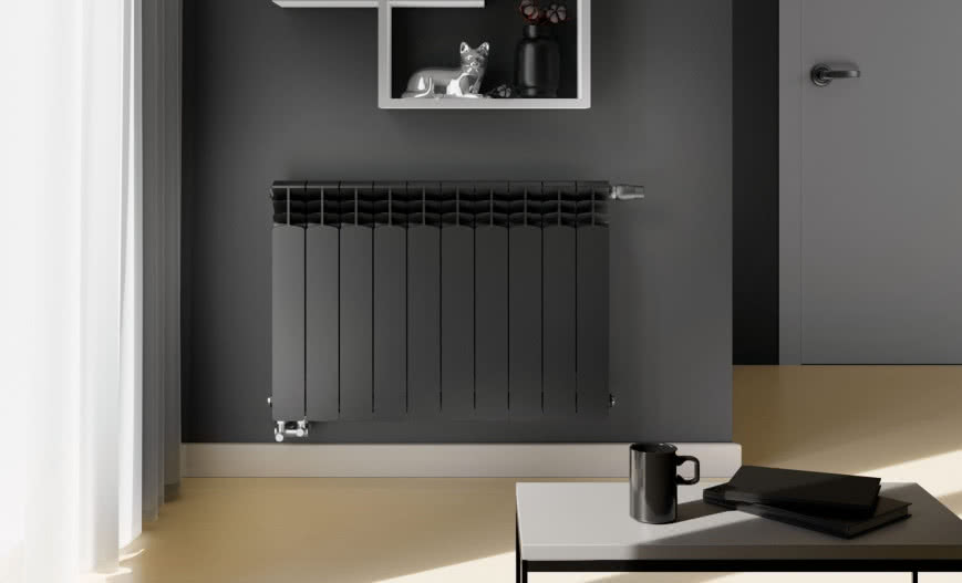 Czarne grzejniki - idealne do industrialnych i nowoczesnych wnętrz