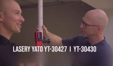 Zastosowanie laserów samopoziomujących: YATO YT-30427 i YT-30430
