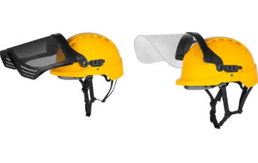 ATRA S10 i S30 - osłony twarzy montowane do hełmu