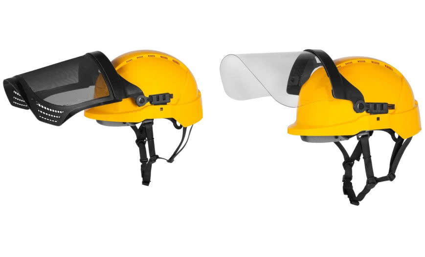 ATRA S10 i S30 - osłony twarzy montowane do hełmu