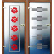 Drzwi szklane hartowane QUINTETTO i LINEA