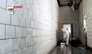 Cekol - Maszynowe nakładanie gładzi Cekol C-35