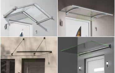 Zadaszenie drzwi zewnętrznych – na co zwrócić uwagę?