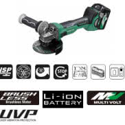 Akumulatorowa szlifierka kątowa G3613DA W2, zasilana w technologii MULTI VOLT