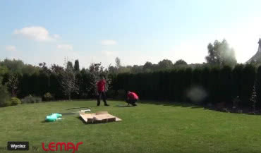 Tunel foliowy ogrodowy LEMAR metalowy Bm4 4,0x2,0x2,0 m