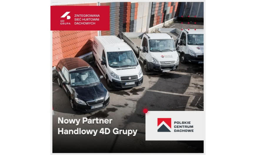 Polskie Centrum Dachowe dołączyło do Grupy 4D