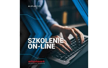 Nowości w ofercie systemów aluminiowych Aliplast - szkolenie online