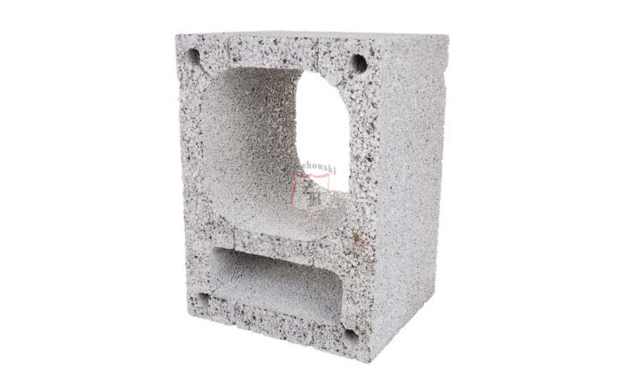 K38 W - lekki kominowy pustak na bazie keramzytu