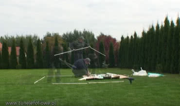 Tunel Foliowy LEMAR Montaż Szklarnia Ogrodowa Namiot