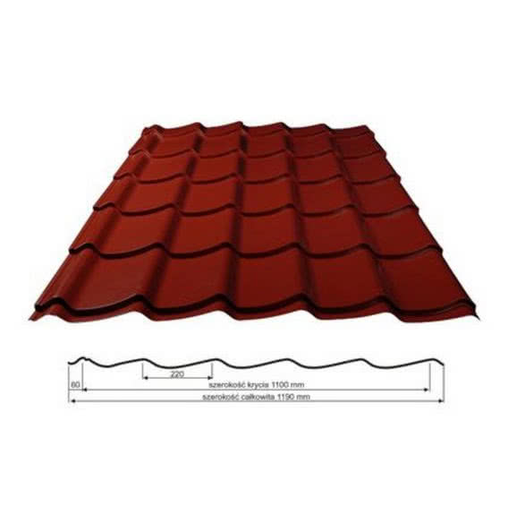 Blachodachówka - Gloria