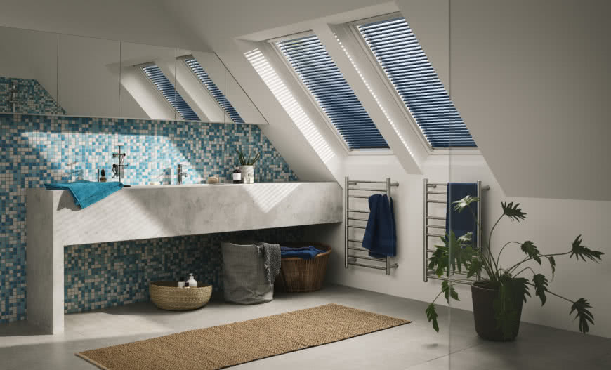 Jakie okna dobrać do łazienki na poddaszu?