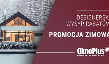 Promocja zimowa na okna i drzwi OknoPlus