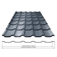 Blachodachówka - Mona