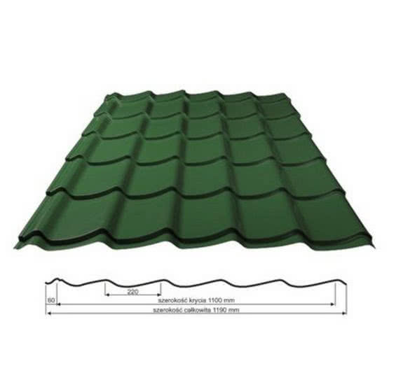 Blachodachówka - Victoria (produkcja Jarosław)