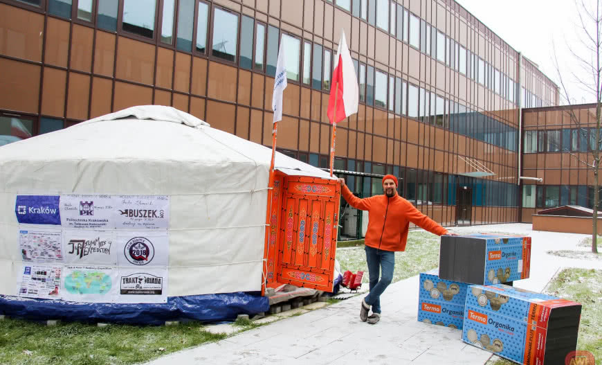 Styropian Termo Organiki ocieplił oryginalną konstrukcję