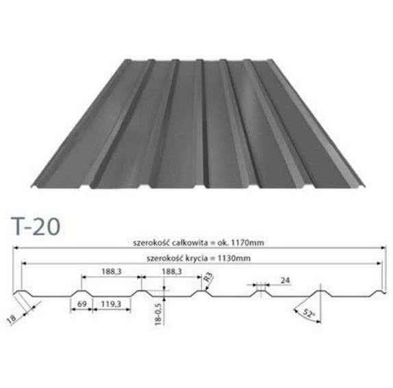 Blacha trapezowa - T20