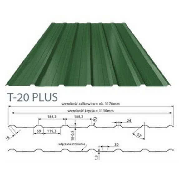 Blacha trapezowa - T20 plus