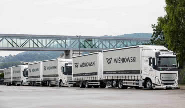 WIŚNIOWSKI rozbudowuje flotę - nowe ciężarówki na polskich i zagranicznych drogach