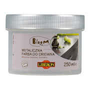 Metaliczna farba do drewna Bloom