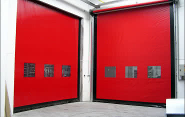 Szybkobieżne bramy Crawford do ochrony środków chemicznych