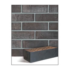 Cegła klinkierowa polska Sydney - antracytowa cieniowana