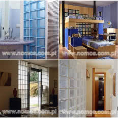 Systemy montażu pustaków szklanych